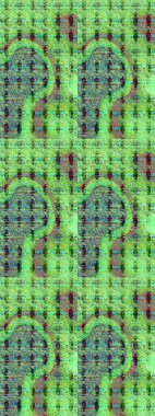 Şatafatlı bahar bahçesi dokusu. Flower eskiz arka planı. Çiçek deseni. Raster illüstrasyonu.