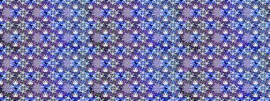 Çiçek desenli çizim. Güzel kumaş deseni. Renkli Bahar Teması eskiz kalıbı. Raster illüstrasyonu. Asya tekstil tarzında. Düz Çiçek Elementleri Tasarımı.