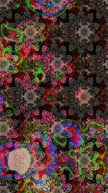 Paket kağıdı için en iyisi. Doğal kozmetik ürünleri, parfüm, çiçekçi dükkanı için bahar ihalesi tasarımı. Kahverengi ve siyah lale çiçekleriyle Raster eskiz deseni. Karşılama ya da düğün geçmişi olarak kullanılabilir.