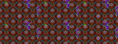 Küçük çiçekteki sevimli çiçek deseni. Kırmızı ve kahverengi renkte çiçekler.