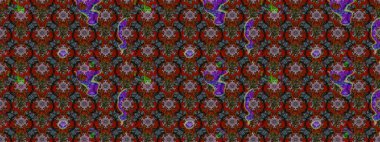 Küçük çiçekteki sevimli çiçek deseni. Kırmızı ve kahverengi renkte çiçekler.