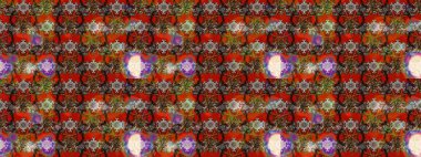 Renkli Bahar Teması eskiz kalıbı. Raster illüstrasyonundaki çiçek desenli çizim. Süslü kumaş deseni. Düz Çiçek Elementleri Tasarımı.