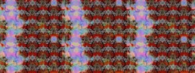 Çizim çiçek deseni duvar kağıdı, web sitesi arka planı, ambalaj kağıdı, davetiye, broşür, afiş veya web sitesi için kullanılabilir. Parlak elementlerin. El çizimi Raster illüstrasyonu.