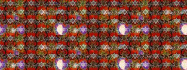 Renkli Bahar Teması eskiz kalıbı. Raster illüstrasyonundaki çiçek desenli çizim. Süslü kumaş deseni. Düz Çiçek Elementleri Tasarımı.