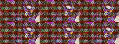 Eskiz Vintage Çiçek Deseni. Raster Kalça dokusu deseni.