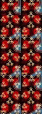 Şirin çiçek elementleri. Raster illüstrasyonu. Siyah renkli çiçekler. Çizim.