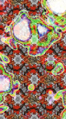 Tarafsız ve gri kıvırcık çiçekler tarafsız ve gri renklerde şekillenir. Klasik çiçek tasarımı elementleri. Raster illüstrasyonu.