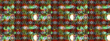 Raster illüstrasyonu. Çiçeğin suluboya çizimlerinin mükemmel deseni. Suluboya çizim kalıbı. Eski model. Moda baskısı. Dekorasyon ve tasarım için güzel desen.