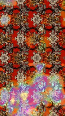 Çiçek eskiz deseni. Klasik taslak çizimi. Raster çiçek izi..