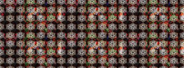 Moda baskısı. Suluboya çizim kalıbı. Çiçeğin suluboya çizimlerinin mükemmel deseni. Dekorasyon ve tasarım için güzel bir desen. Eski.