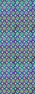 Renkli Bahar Teması eskiz kalıbı. Karalama çiçeği. Raster illüstrasyonu. Güzel kumaş deseni. Zentangle soyut çiçekleri. Düz Çiçek Elementleri Tasarımı.