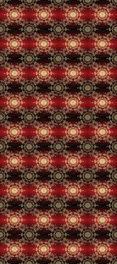 Doğu tarzı arabesk. Parlak dantel, stilize çiçekler, şal desenli. Raster. Mavi üzerinde kusursuz desen, altın elementli siyah renk. Hassas altın deseni açın. Kusursuz altın dokular bukleler