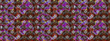 Nazik, narin çiçek arkaplanı. Çiçekli karalama şeklinde Raster çiçek deseni. Gri ve kahverengi renkte çiçekler.