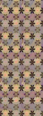 Modaya uygun kumaş deseni. Düz Çiçek Elementleri Tasarımı. Sevimli çiçek raster deseni. Renkli Yaz Temalı Kusursuz Arkaplan.