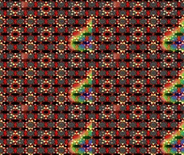 Çiçek desenli eskiz. Siyah ve kırmızı renkte çiçekler. Tişört baskısı için çiçek boyama rasteriName.