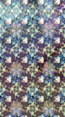 Çizim çiçek deseni duvar kağıdı, web sitesi arka planı, ambalaj kağıdı, davetiye, broşür, afiş veya web sitesi için kullanılabilir. El çizimi Raster çizimi. Parlak elementlerin.