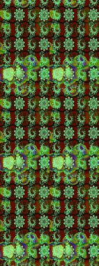 Yumuşak pamuk tasarımı. Paketleme, tekstil, duvar kâğıdı için çiçek eskizi. Yumuşak fayans. Klasik çiçek desenli. Raster taze dokusu.