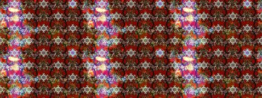 Çiçek desenli raster, kahverengi ve kırmızı çizgi grafik desenli soyut raster arkaplan. Modern stil dokusu.