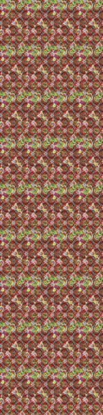 Raster illüstrasyonu. Robot resim. Küçük çiçekte sevimli çiçek deseni var..