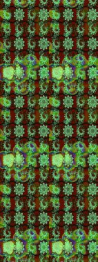 Yumuşak fayans. Yumuşak pamuk tasarımı. Paketleme, tekstil, duvar kâğıdı için çiçek eskizi. Klasik çiçek desenli. Raster taze dokusu.