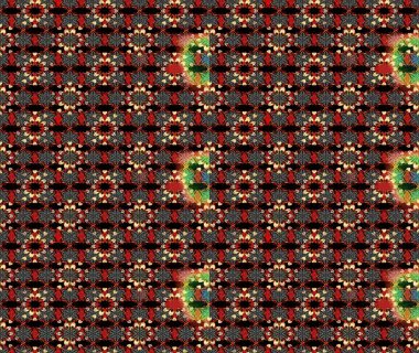 Arkaplan dokusu, duvar kağıdı, siyah ve kırmızı renkli çiçek teması. Kabile sanatı boho baskısı, klasik çiçek arkaplanı. Soyut etnik raster çizim kalıbı.