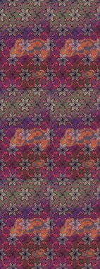 El çizimi Raster çizimi. Parlak elementlerin. Çizim çiçek deseni duvar kağıdı, web sitesi arkaplanı, paket kağıdı, davetiye, broşür, pankart veya web sitesi için kullanılabilir.