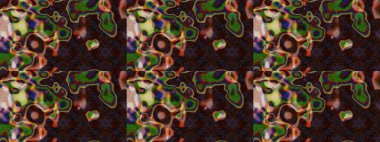 Bahar çiçekleriyle güzel bir çiçek deseni çizmişsin. Raster illüstrasyonu. Güzel kumaş deseni.