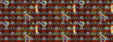 Küçük çiçekte hoş bir çiçek deseni var. Gri ve kahverengi renkli ve parlak çiçekli soyut çizim deseni. Çiçek elementli zarif raster dokusu..