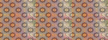 Renkli Bahar Teması eskiz kalıbı. Düz Çiçek Elementleri Tasarımı. Gri ve nötr renklerde zarif çiçekli suluboya. Raster illüstrasyonu.