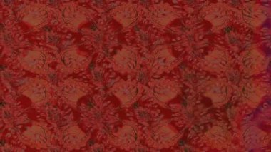 Renkli unsurlarla hareketli arka plan görüntüleri. Çiçekler. Eski model. Bayrak tarzı. Video kaydı. Şablon. Döngü. Kusursuz.. 