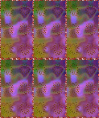 Soyut zarafet, çiçekli arkaplan deseni. Raster Güzel kumaş deseni.