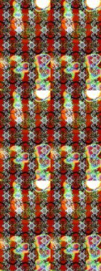 Raster kına dövme tarzı. Kullanılabilir Tekstil, tebrik kartı, boyama kitabı, telefon durumda yazdırma için. Hint çiçek desenli madalyon desen. Etnik Mandala süsleme.