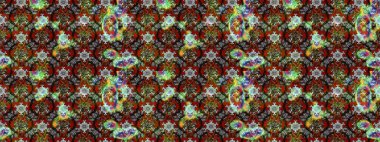 Robot resim. Moda baskıları için zarif bir şablon. Çiçekli bahar çiçekleri. Küçük renkli çiçekler. Motley illüstrasyonu. Küçük çiçekte şirin desenler.