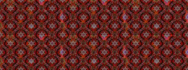 Tomurcukları çiçek olan sevimli bir çiçek deseni. Kumaş, tekstil, duvar kağıdı baskısı için. Eski usul. Raster. Raster illüstrasyonu. Taslak arkaplan.