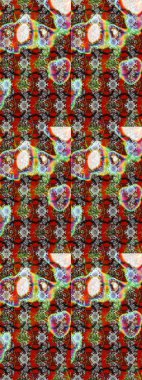 Çiçekli çiçek deseni, suluboya. Gri ve kahverengi renkli çiçekler. Renkli Bahar Teması eskiz kalıbı. Düz Çiçek Elementleri Tasarımı. Raster illüstrasyonu.