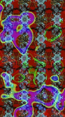 Nazik, sevimli çiçek arkaplanı. Kırmızı ve kahverengi renkte çiçekler. Raster çiçek desenli ve çiçekli..