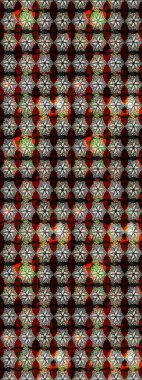 Suluboya etkisi. Raster deseni. Botanik çizim kalıbı. Organik elementler.