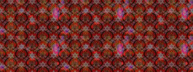 Zarif, parlak ve eskiz kahverengi ve kırmızı çiçek desenli tasarım. Raster. Sabıka baskıları, bebek kıyafetleri, duvar kâğıtları, paket kutuları vb..