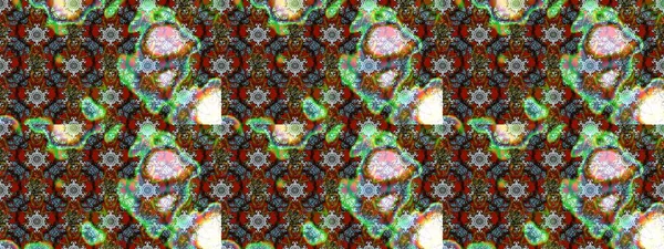 Kahverengi ve yeşil renkli çiçekler. Gömlek baskısı için çiçek boyası. Çiçek eskiz kalıbı geçmişi.