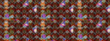 Renkli Bahar Teması eskiz kalıbı. Kahverengi ve gri renkli çiçekler. Çiçek desenli eskiz. Düz Çiçek Elementleri Tasarım Raster illüstrasyonu.