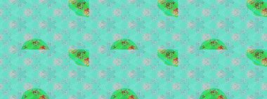 Yumuşak, bahar çiçekleri mavi ve yeşil renklerde. Raster illüstrasyonu. Yaprak ve çiçeklerin suluboya resmi, mavi ve yeşil renkler üzerine çizim şekli.