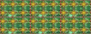 Sabıka fotoğraflarında, bebek kıyafetlerinde, duvar kâğıtlarında, paket kutularında falan kullanılabilir. Raster. Zarif, parlak ve eskiz yeşil ve kahverengi desenli.