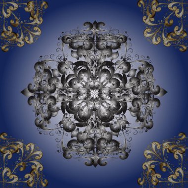 Nazik, narin çiçek arkaplanı. Çiçekli karalama şeklinde Raster çiçek deseni. Hoş renklerde çiçekler.