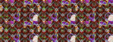 Küçük renkli çiçekler. Motley illüstrasyonu. Küçük çiçekte güzel bir desen. Çiçekli bahar çiçekleri. Moda baskıları için zarif bir şablon.