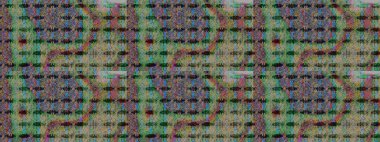 Modern stil dokusu. Çiçek desenli raster, kahverengi ve yeşil çizgi grafik deseni soyut raster arkaplan.