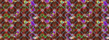 Şekil verilmiş çiçeklerle eskiz deseni. Çiçek deseni duvar kağıdı, desen dolguları ve web sayfası arka planı için kullanılabilir. Süslü zentangle çizim dokusu, soyut çiçeklerle süslenmiş..