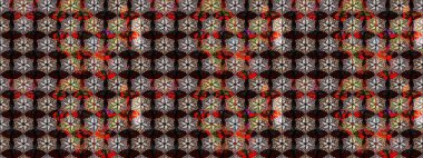 Tekstil veya kitap kapakları, imalat, duvar kağıtları, baskı, hediye paketi ve yapıştırma kitabı için çiçek eskizi geçmişi. Raster illüstrasyonu. Küçük ölçekli çiçeklerdeki basit sevimli desen.