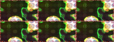 Bahar mevsimi. Nazik romantik baskı. Raster güzel bir çiçek deseni çizmiş. Tatil havası..