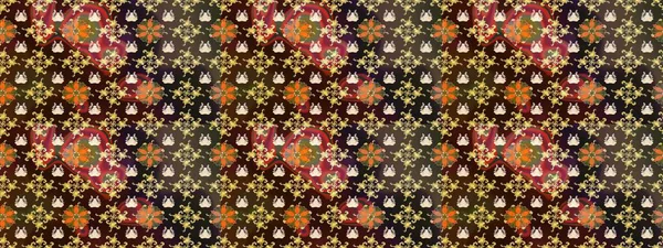 Kahverengi ve gri renkli çiçekler. Elle boyanmış suluboya resim çizimi çiçekler ve bitkiler.