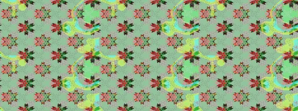 Moda baskısı. Raster illüstrasyonu. Eski model. Çiçeğin suluboya çizimlerinin mükemmel deseni. Dekorasyon ve tasarım için güzel bir desen. Suluboya çizim deseni.